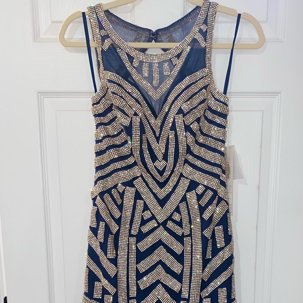 Judy & Julia Navy Blue dress NWT